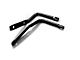 Steinjager A-Pillar Mounted Mirror Legs; Bare Metal (07-18 Jeep Wrangler JK)