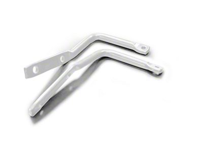 Steinjager A-Pillar Mounted Mirror Legs; Cloud White (07-18 Jeep Wrangler JK)