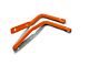 Steinjager A-Pillar Mounted Mirror Legs; Fluorescent Orange (07-18 Jeep Wrangler JK)