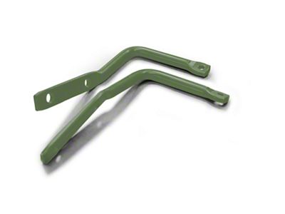 Steinjager A-Pillar Mounted Mirror Legs; Locas Green (07-18 Jeep Wrangler JK)