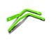 Steinjager A-Pillar Mounted Mirror Legs; Neon Green (07-18 Jeep Wrangler JK)