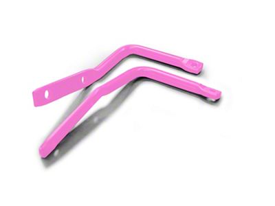 Steinjager A-Pillar Mounted Mirror Legs; Pinky (07-18 Jeep Wrangler JK)