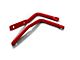 Steinjager A-Pillar Mounted Mirror Legs; Red Baron (07-18 Jeep Wrangler JK)