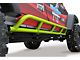 Steinjager Bare Metal Knuckles Rock Sliders; Gecko Green (07-18 Jeep Wrangler JK 4-Door)