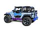 Steinjager Bare Metal Knuckles Rock Sliders; Sinbad Purple (07-18 Jeep Wrangler JK 2-Door)