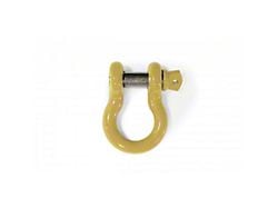 Steinjager 3/4-Inch D-Ring Shackle; Military Beige