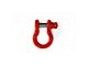 Steinjager 3/4-Inch D-Ring Shackle; Red Baron