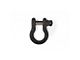 Steinjager 3/4-Inch D-Ring Shackle; Texturized Black