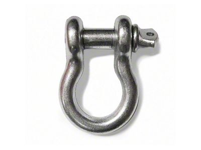 Steinjager 3/4-Inch D-Ring Shackle; Zinc