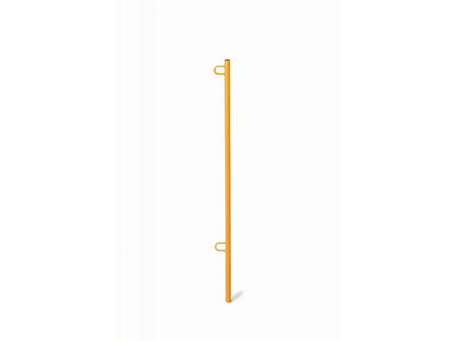 Steinjager 3.80-Foot Flag Pole Kit; Fluorescent Orange (Universal; Some Adaptation May Be Required)