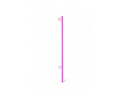 Steinjager 3.80-Foot Flag Pole Kit; Hot Pink (Universal; Some Adaptation May Be Required)