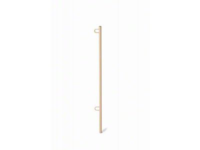 Steinjager 3.80-Foot Flag Pole Kit; Military Beige (Universal; Some Adaptation May Be Required)