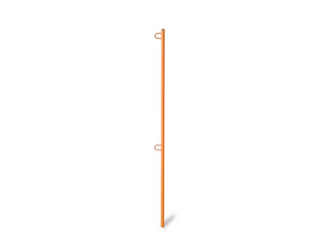 Steinjager 5-Foot Flag Pole Kit; Fluorescent Orange (Universal; Some Adaptation May Be Required)