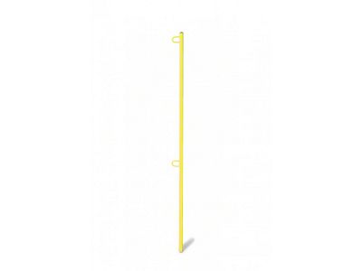 Steinjager 5-Foot Flag Pole Kit; Neon Yellow (Universal; Some Adaptation May Be Required)