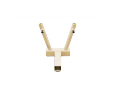 Steinjager Hitch Mounted Dual Flag Holder; Military Beige (Universal; Some Adaptation May Be Required)