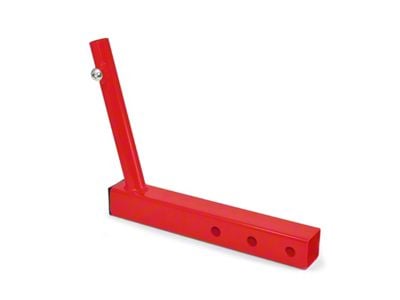 Steinjager Hitch Mounted Single Flag Holder; Red Baron (Universal; Some Adaptation May Be Required)