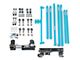 Steinjager DOM Tube Long Arm Travel Kit for 2 to 6-Inch Lift; Playboy Blue (97-02 Jeep Wrangler TJ)