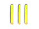 Steinjager Door and Tailgate Handle Accent Kit; Neon Yellow (07-18 Jeep Wrangler JK 2-Door)