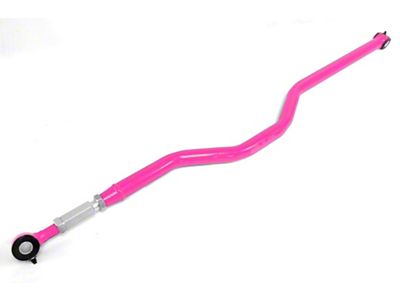 Steinjager Double Adjustable Rear Panhard Bar for 0 to 6-Inch Lift; Hot Pink (07-18 Jeep Wrangler JK)