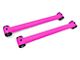 Steinjager Fixed Rear Lower Control Arms for 2.50 to 4-Inch Lift; Hot Pink (07-18 Jeep Wrangler JK)