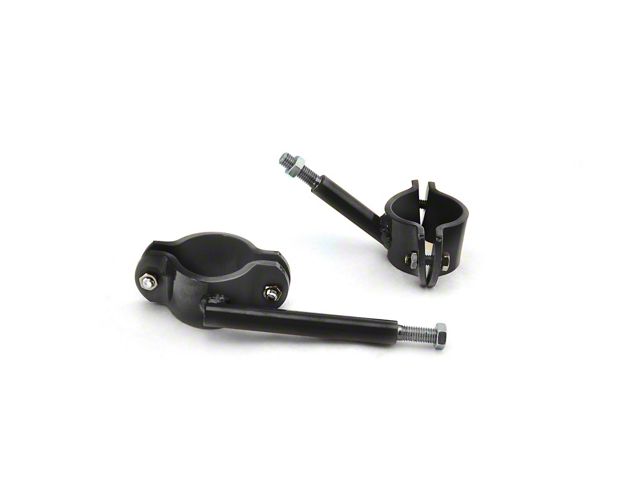 Steinjager High Lift Jack Roll Bar Mount Kit; Black (07-18 Jeep Wrangler JK 2-Door)