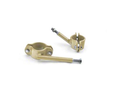 Steinjager High Lift Jack Roll Bar Mount Kit; Military Beige (07-18 Jeep Wrangler JK 4-Door)