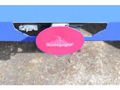 Steinjager Hitch Cover; Hot Pink (Universal; Some Adaptation May Be Required)
