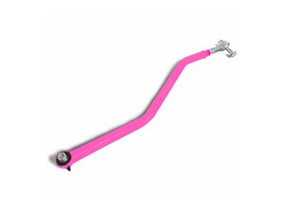 Steinjager Adjustable DOM Track Bar for 3 to 6-Inch Lift; Hot Pink (84-01 Jeep Cherokee XJ)