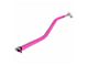 Steinjager Adjustable DOM Track Bar for 3 to 6-Inch Lift; Hot Pink (84-01 Jeep Cherokee XJ)