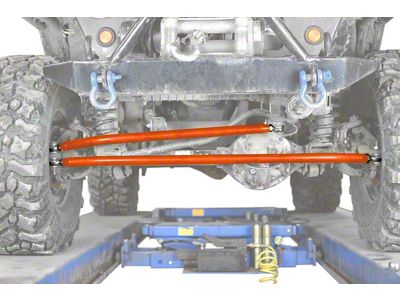 Steinjager Crossover Steering Kit; Fluorescent Orange (84-01 Jeep Cherokee XJ)