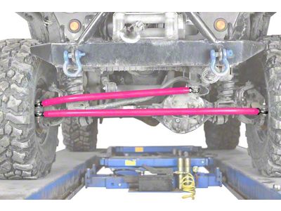 Steinjager Crossover Steering Kit; Hot Pink (84-01 Jeep Cherokee XJ)