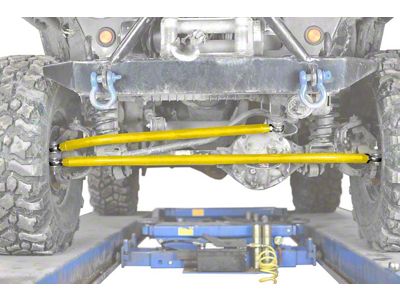 Steinjager Crossover Steering Kit; Neon Yellow (84-01 Jeep Cherokee XJ)