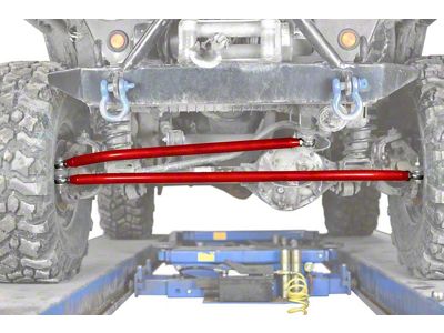 Steinjager Crossover Steering Kit; Red Baron (84-01 Jeep Cherokee XJ)