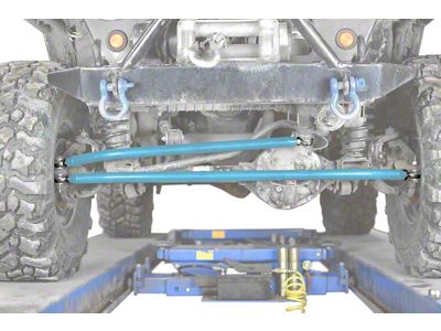 Steinjager Extended Crossover Steering Kit; Playboy Blue (84-01 Jeep Cherokee XJ)