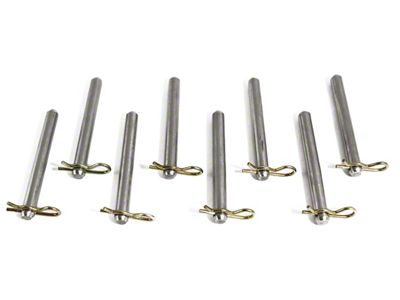 Steinjager Replacement Door Pin Kit; 8-Pack (84-01 Jeep Cherokee XJ)