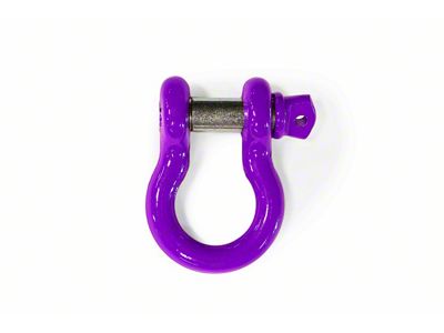 Steinjager 3/4-Inch D-Ring Shackle; Sinbad Purple (20-24 Jeep Gladiator JT)