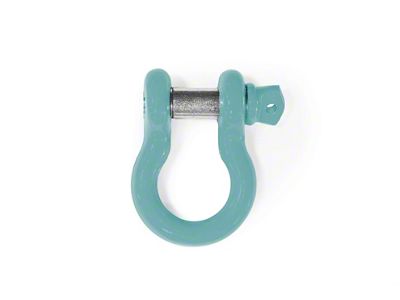 Steinjager 3/4-Inch D-Ring Shackle; Tiffany Blue (20-24 Jeep Gladiator JT)