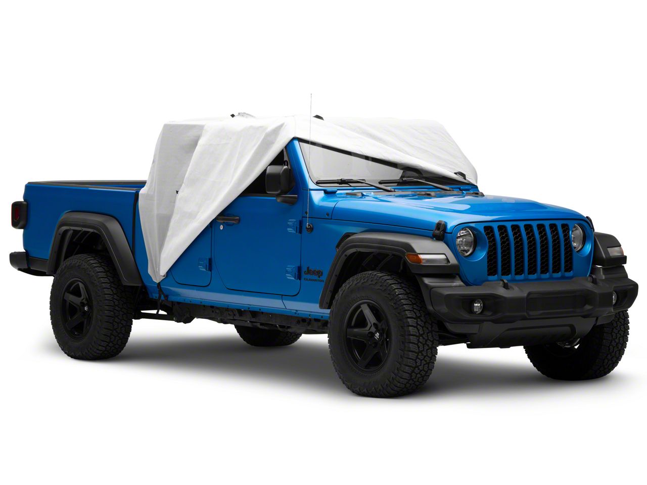 Steinjager Jeep Gladiator 5 Layer Full Door Cab Cover Gray J0058139 20 25 Jeep Gladiator Jt