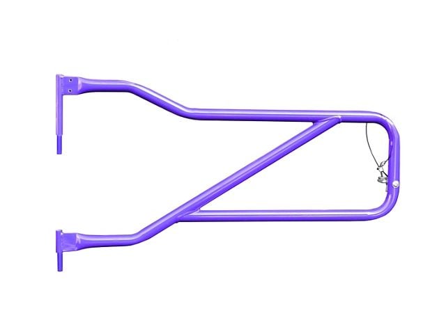 Steinjager Front Trail Tube Doors; Sinbad Purple (20-24 Jeep Gladiator JT)