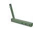 Steinjager Hitch Mounted Single Flag Holder; Locas Green (20-24 Jeep Gladiator JT)