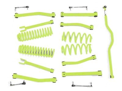 Steinjager 2.50-Inch Suspension Lift Kit; Gecko Green (07-18 Jeep Wrangler JK)