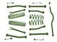 Steinjager 2.50-Inch Suspension Lift Kit; Locas Green (07-18 Jeep Wrangler JK)