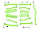 Steinjager 2.50-Inch Suspension Lift Kit; Neon Green (07-18 Jeep Wrangler JK)