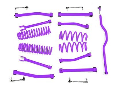 Steinjager 2.50-Inch Suspension Lift Kit; Sinbad Purple (07-18 Jeep Wrangler JK)