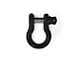 Steinjager 3/4-Inch D-Ring Shackle; Black (18-24 Jeep Wrangler JL)