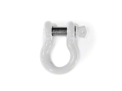 Steinjager 3/4-Inch D-Ring Shackle; Cloud White (18-24 Jeep Wrangler JL)