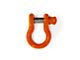 Steinjager 3/4-Inch D-Ring Shackle; Fluorescent Orange (18-24 Jeep Wrangler JL)