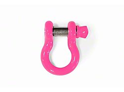 Steinjager 3/4-Inch D-Ring Shackle; Hot Pink (18-24 Jeep Wrangler JL)