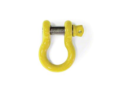 Steinjager 3/4-Inch D-Ring Shackle; Lemon Peel (18-24 Jeep Wrangler JL)