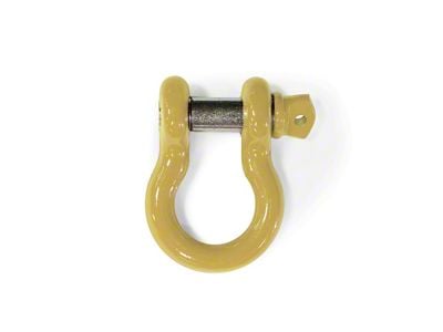 Steinjager 3/4-Inch D-Ring Shackle; Military Beige (18-24 Jeep Wrangler JL)